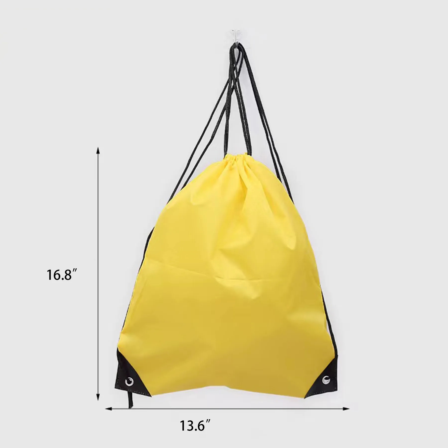 Drawstring Nylon Bag Gym Traveling 3