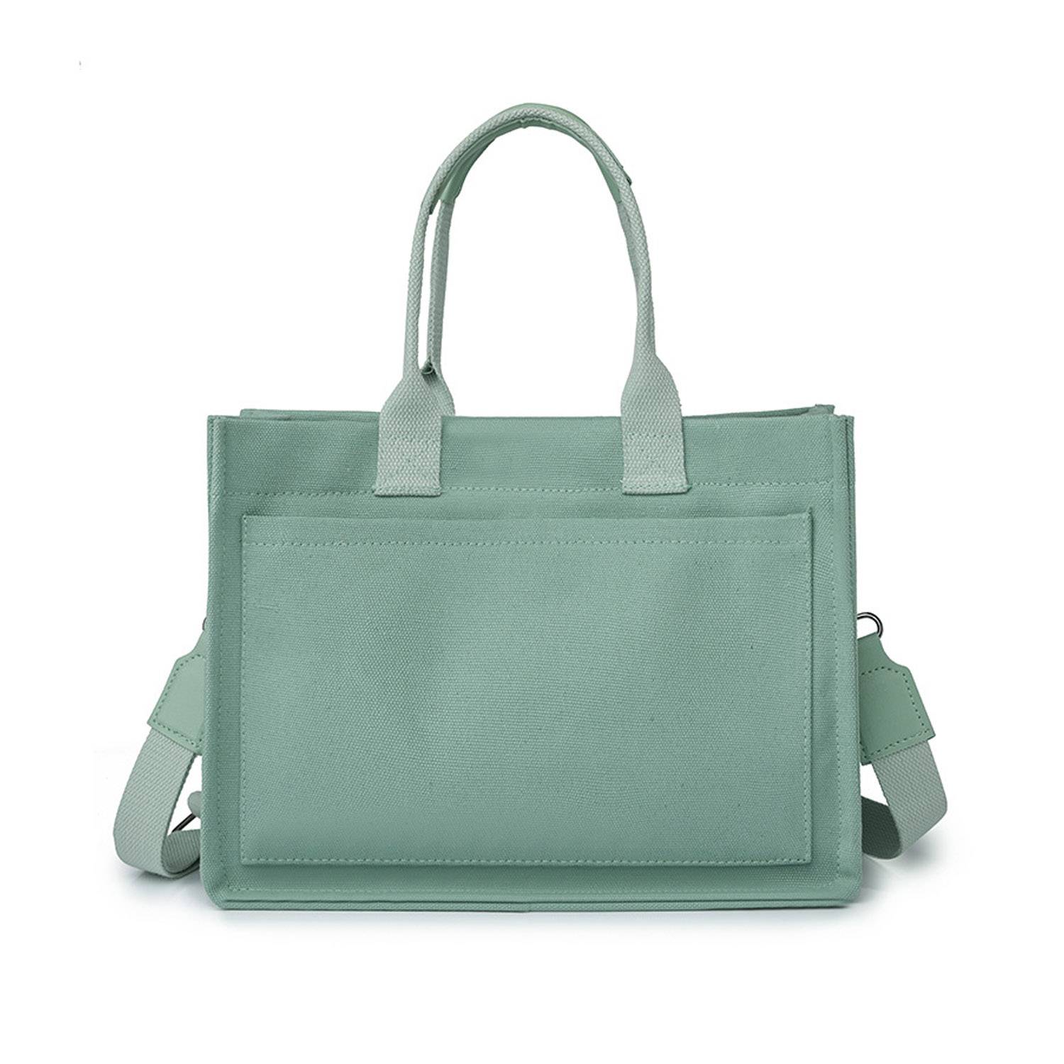 Ladies' Business Commuter Crossbody Canvas Tote Bag 4