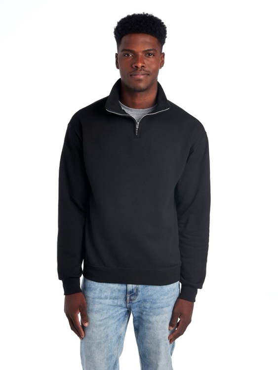 JERZEES NuBlend® Unisex Quarter-Zip Cadet Collar Sweatshirt 14