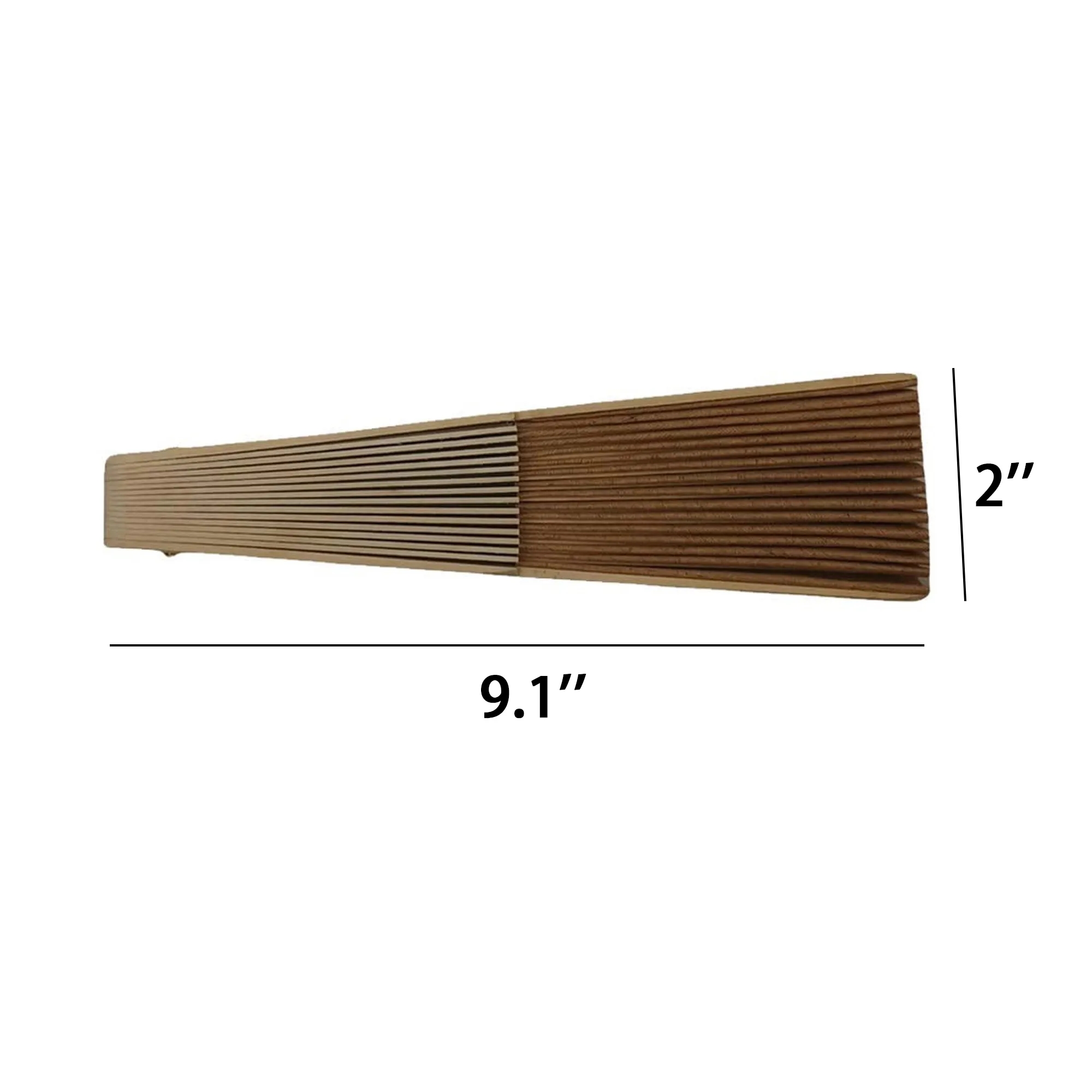 Wooden Cork Folding Handheld Fan 3