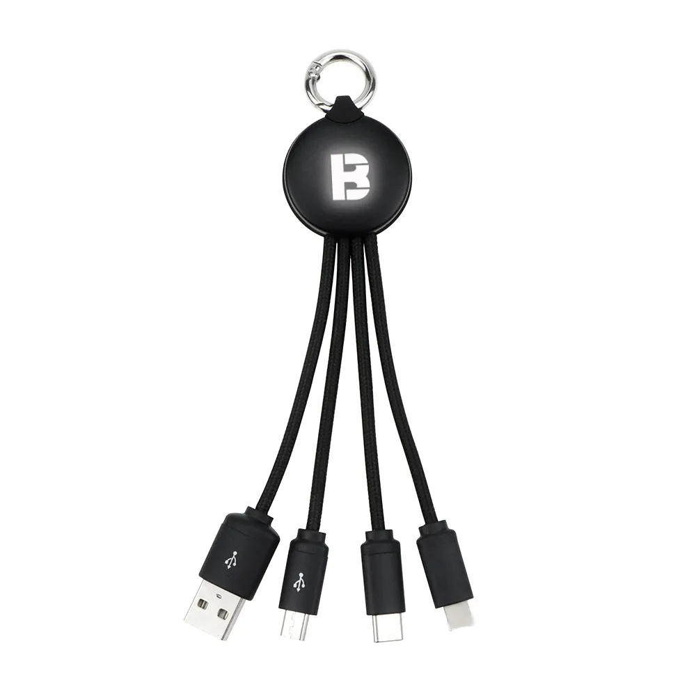 Light Up 3 in 1 USB Charging Cable 10