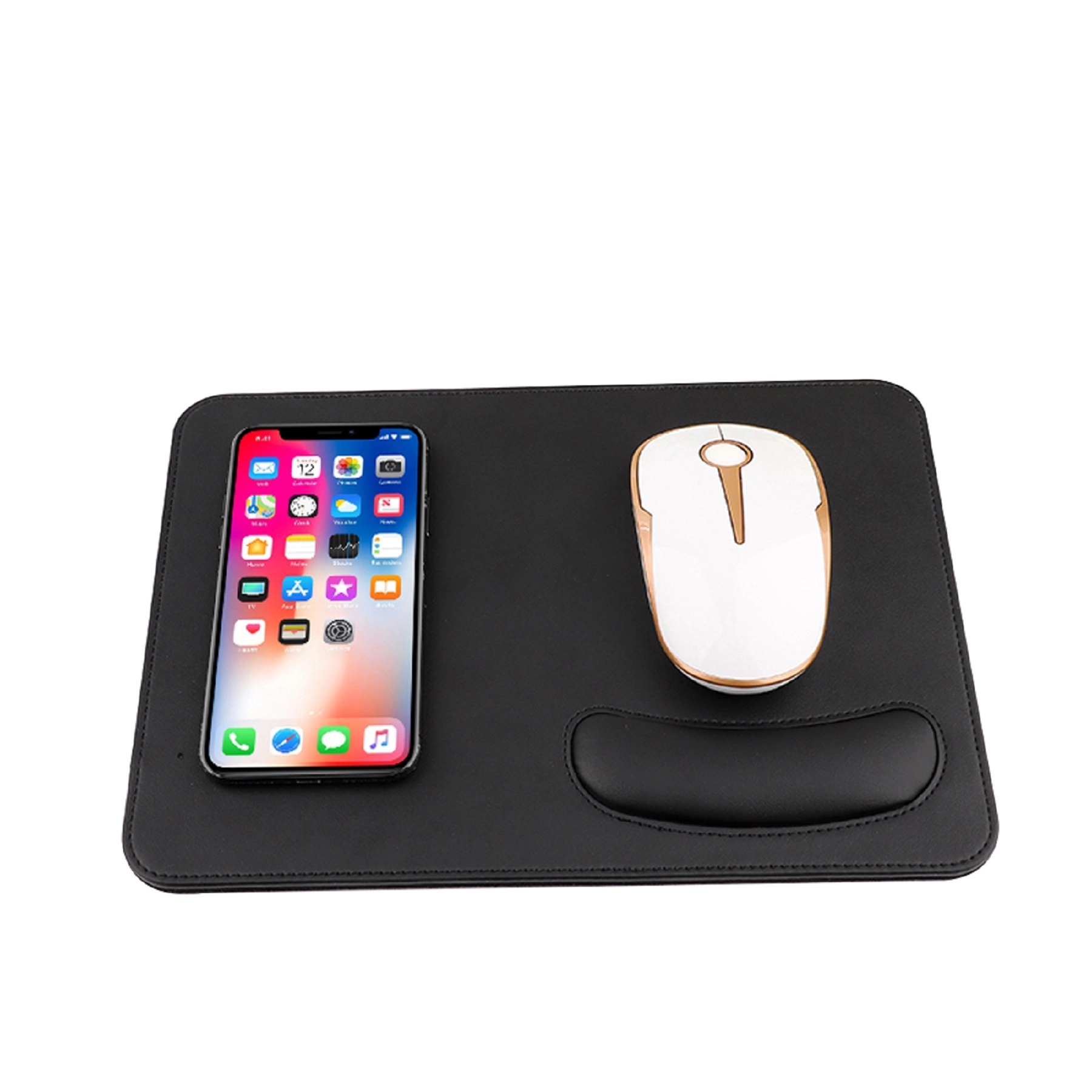 Wireless Charging Mouse Pad with Wrist Rest Support Mat 4