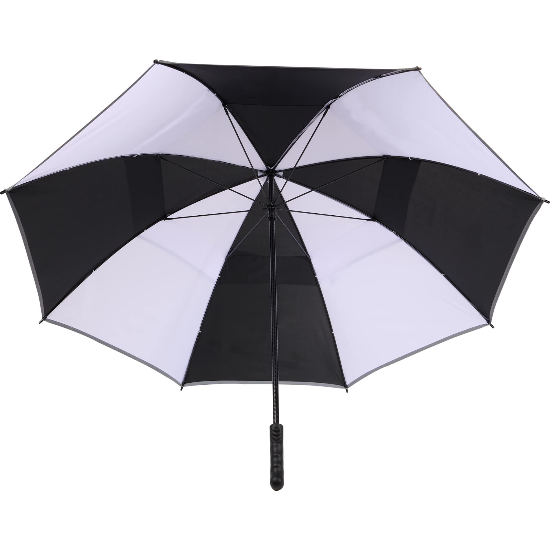 62" RPET Golf Umbrella w/ Reflective Trim 123