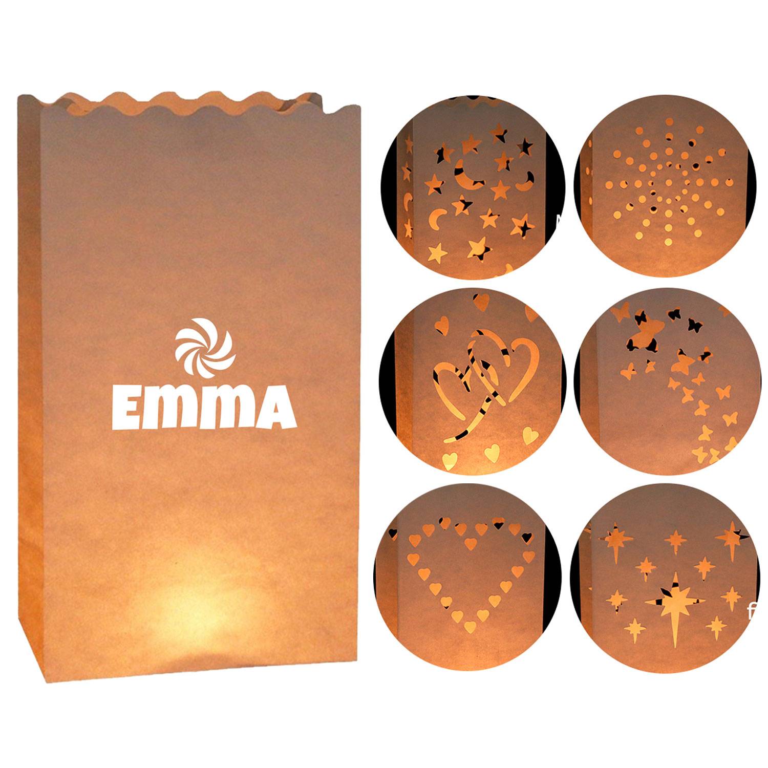 Paper Luminary Candle Lantern Bag 2