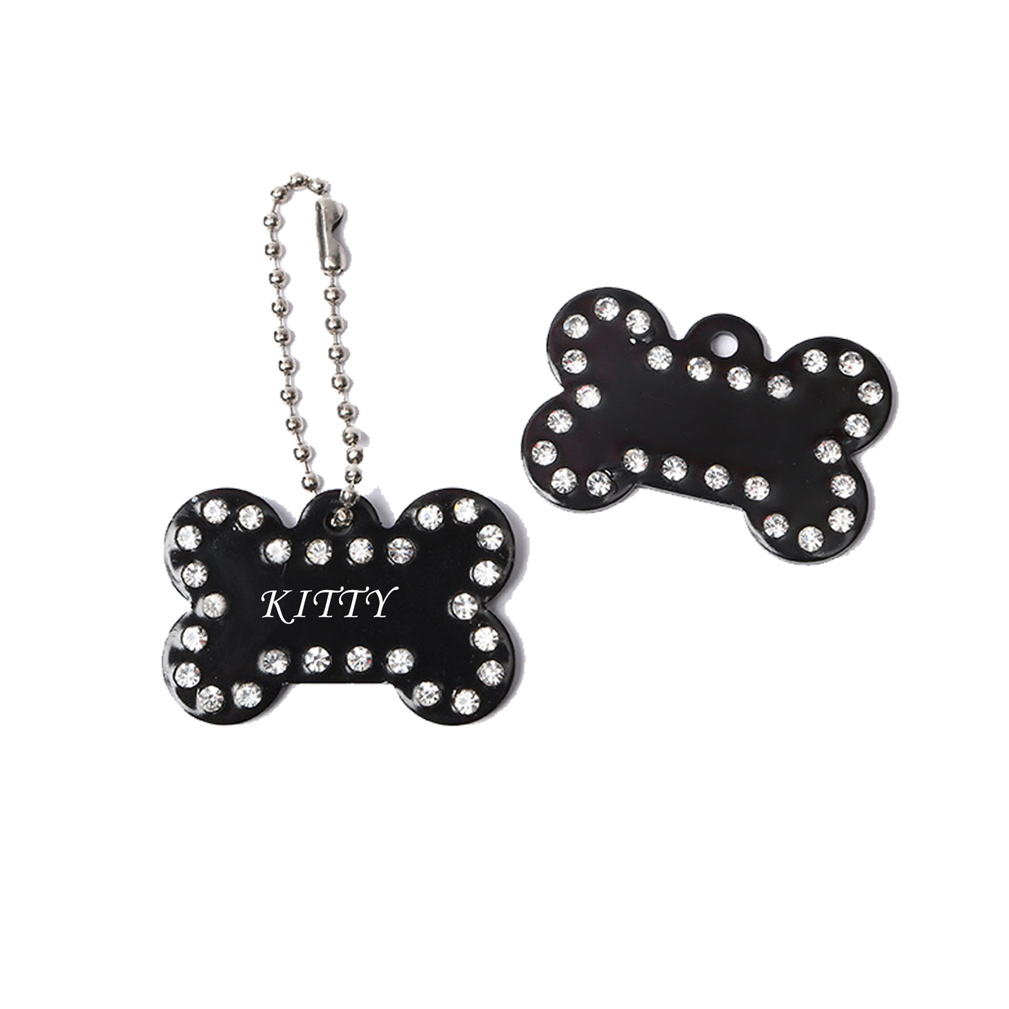 Alloy Dog Necklace Tag 2