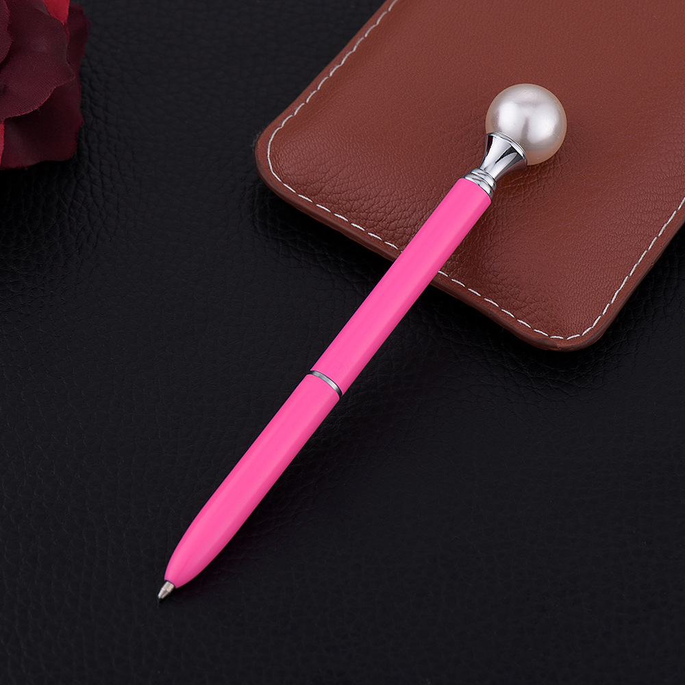 Metal Ballpoint Pen with Pearl 10