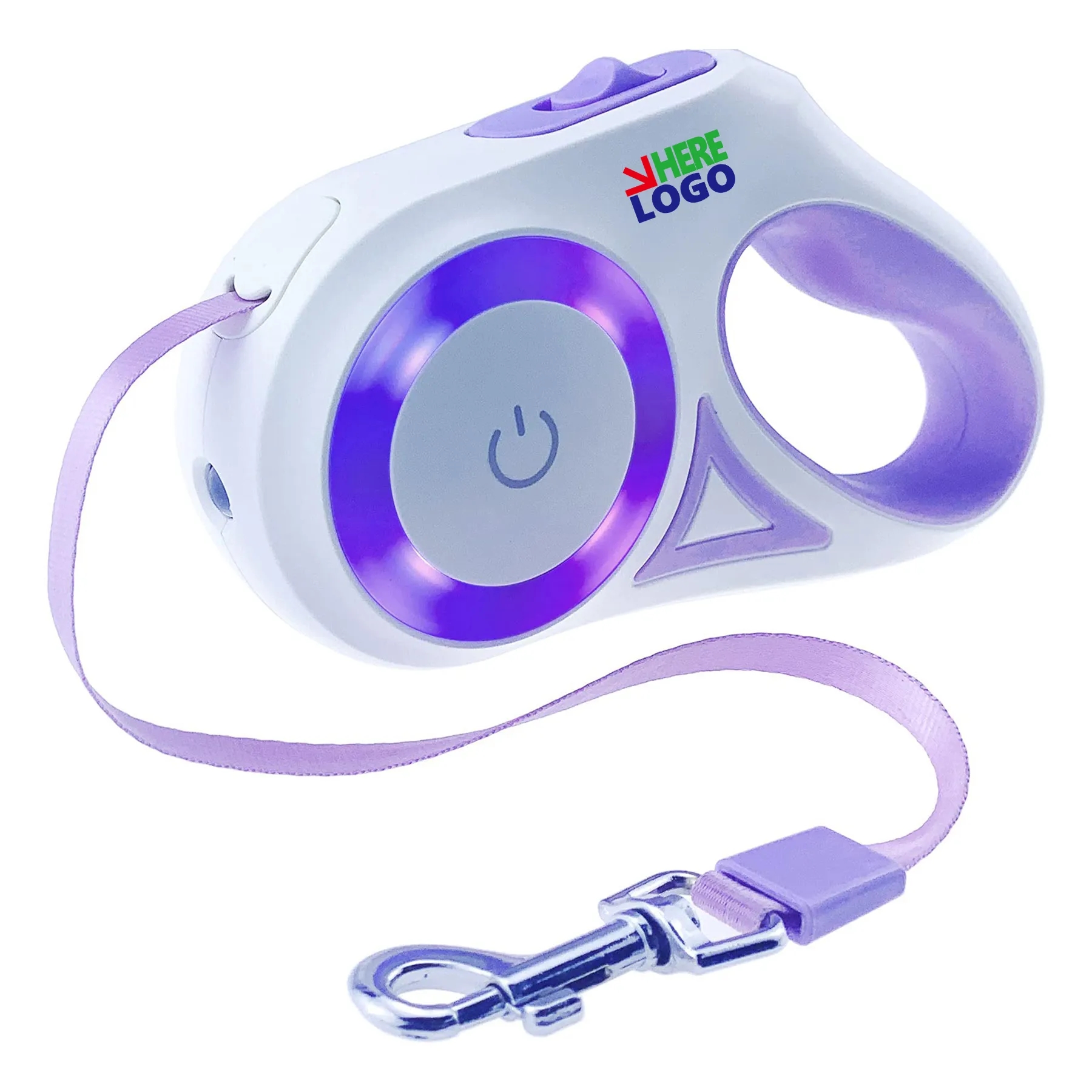 Retractable Dogs Leashes With Led Bright Flashlight 1