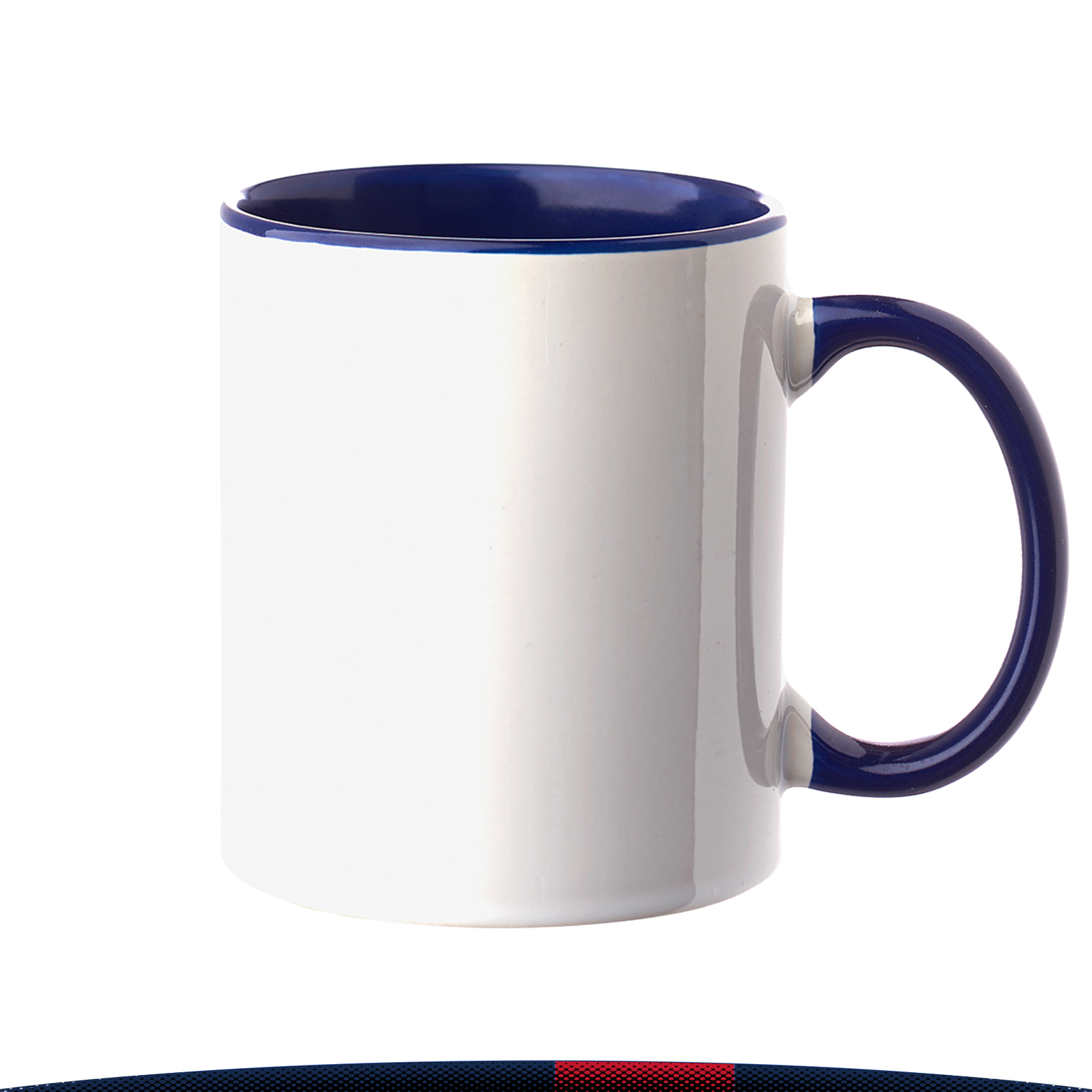 11 oz. Bright Two-tone Ceramic Mugs 1