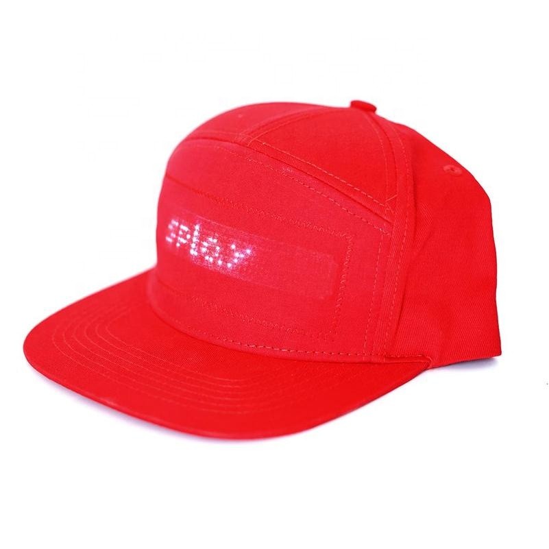 Display BT Adjustable Cool Led Hat 2