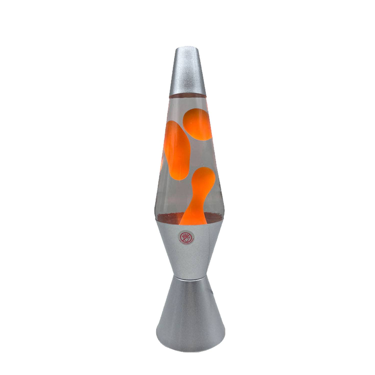 14" Silver Base Colorful Lava Lamp 11