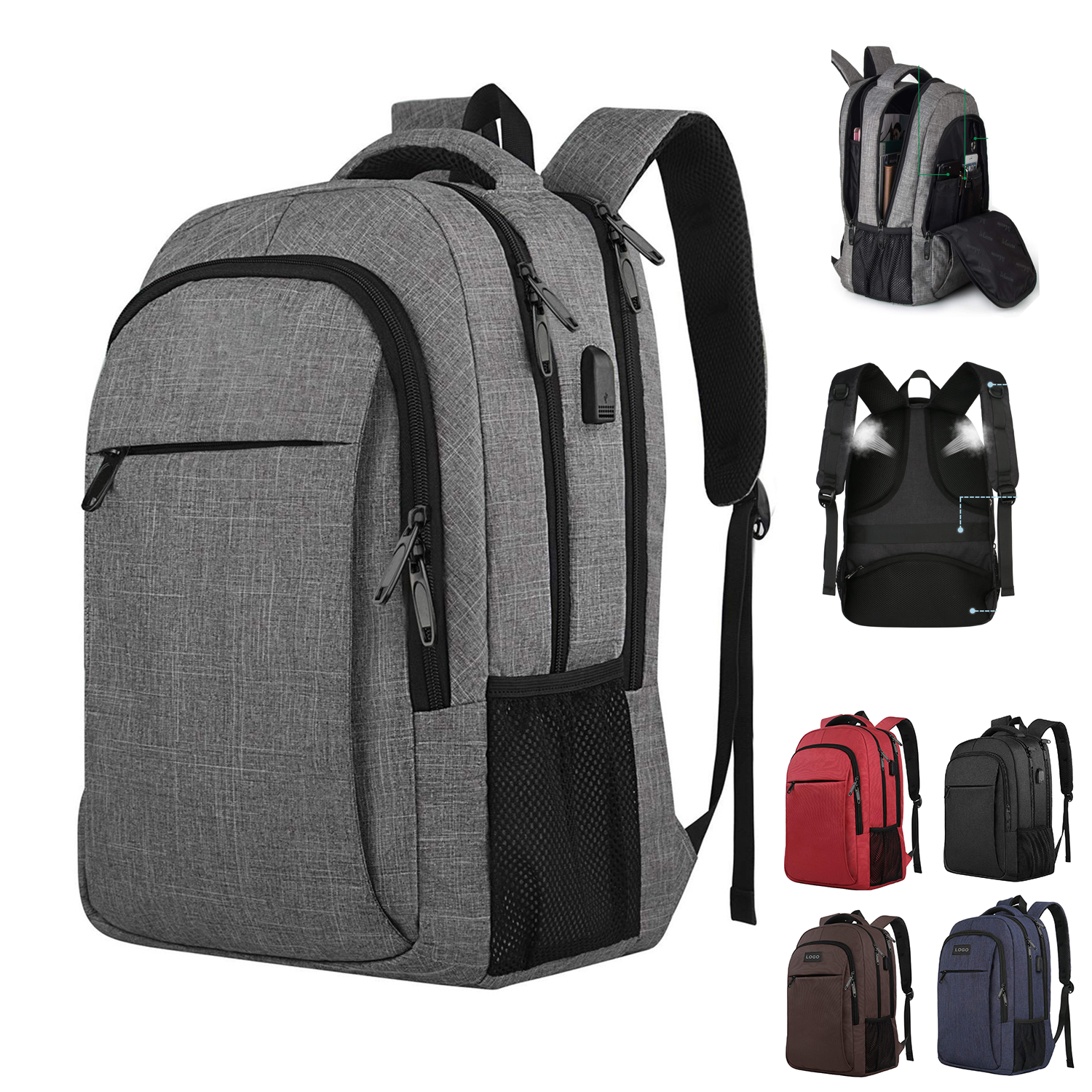 Large Capacity Laptop Backpack 2