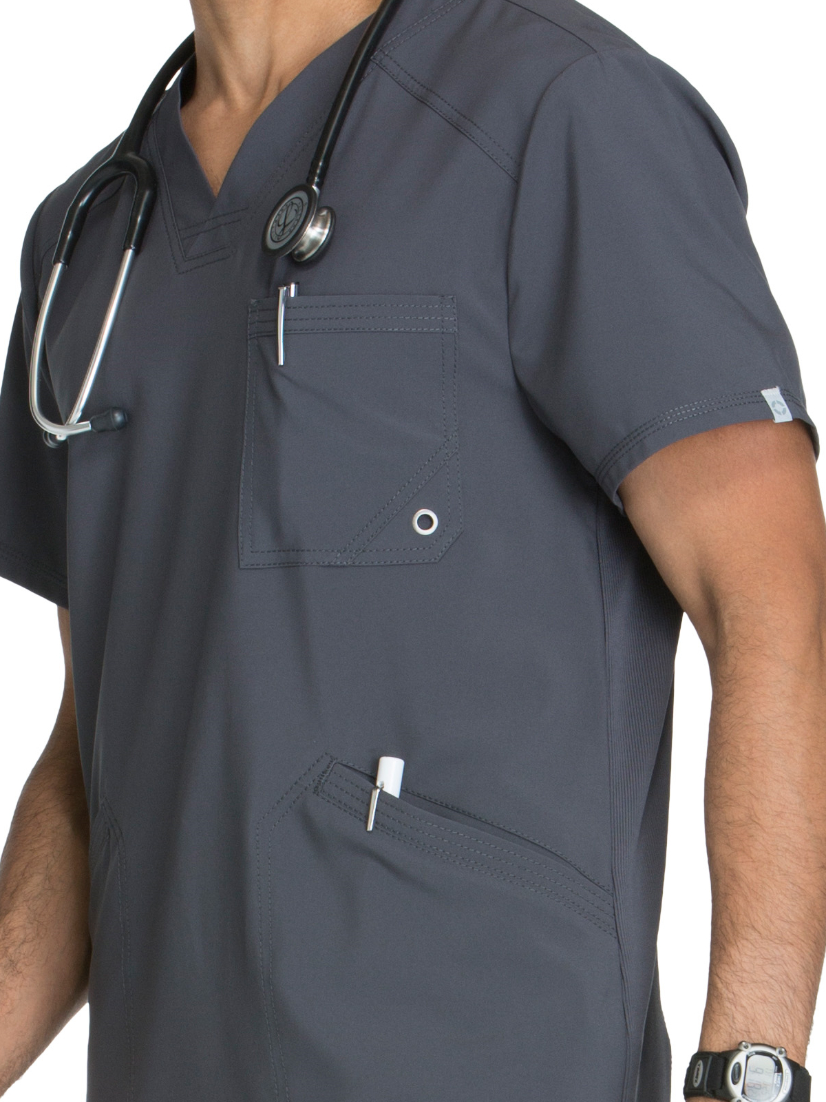 Infinity - Men's 3-Pocket V-Neck Top 21