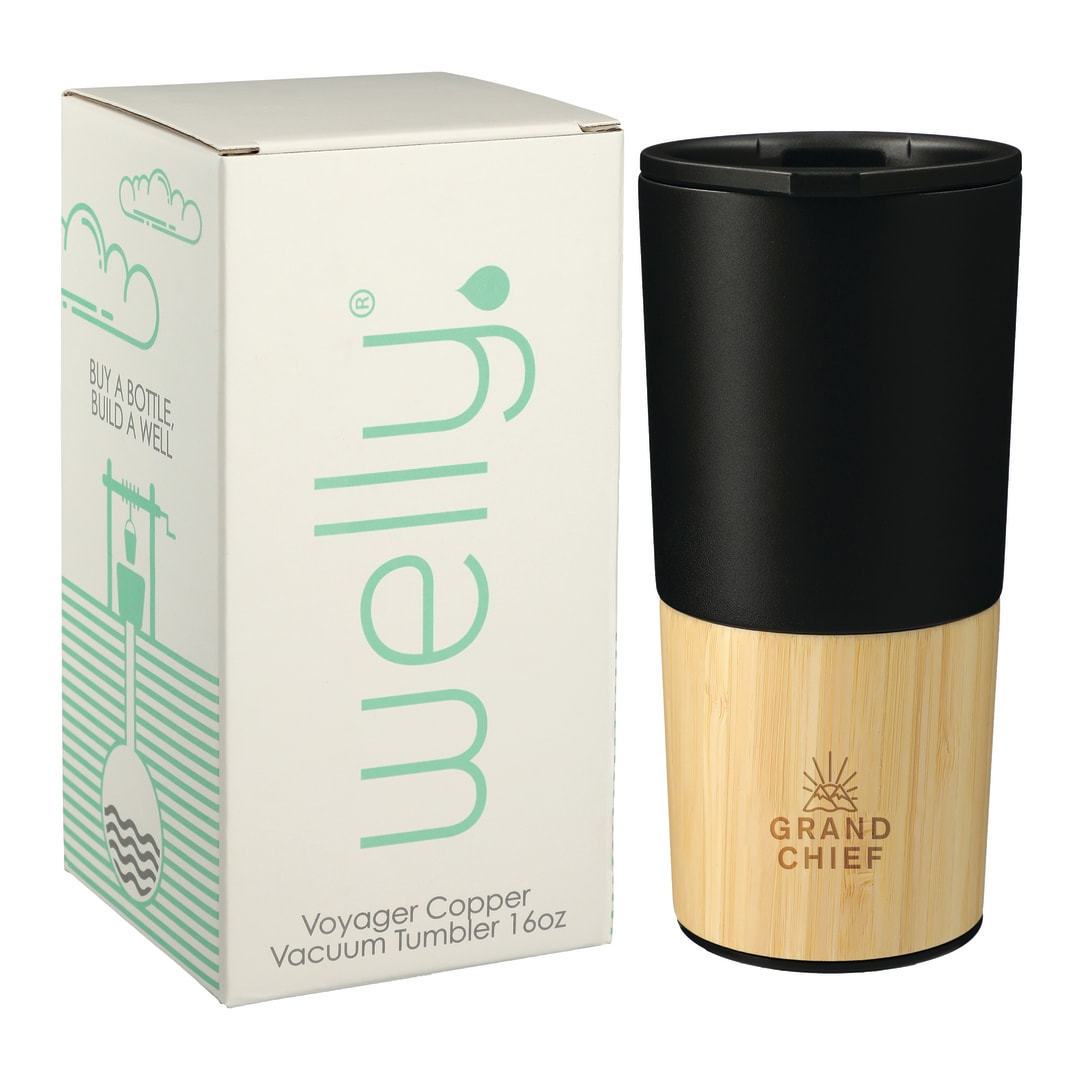 Welly® Copper Vacuum Tumbler 16oz w/ GB 9