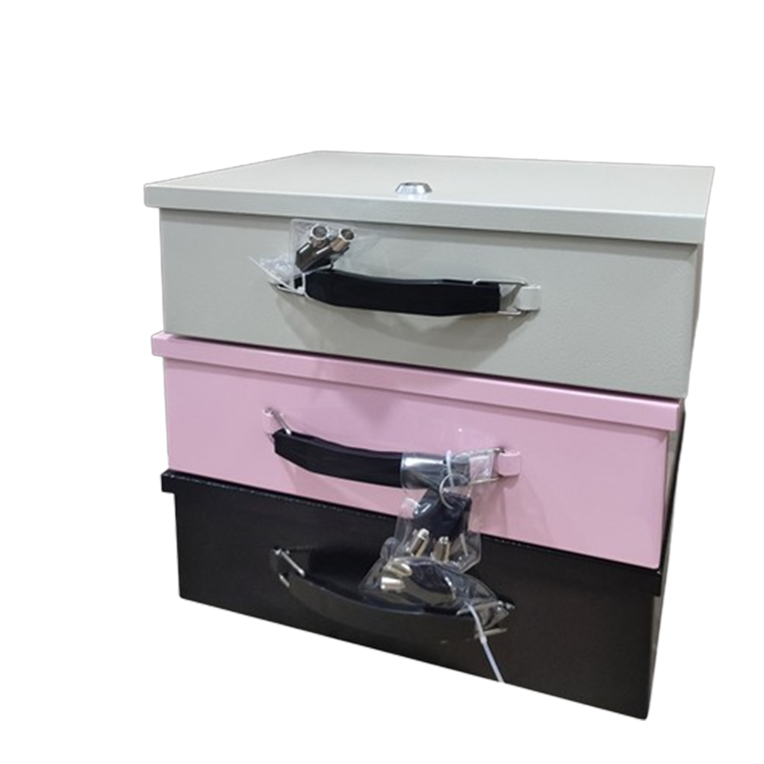 Portable Fireproof Iron Box Safe With Lock 5