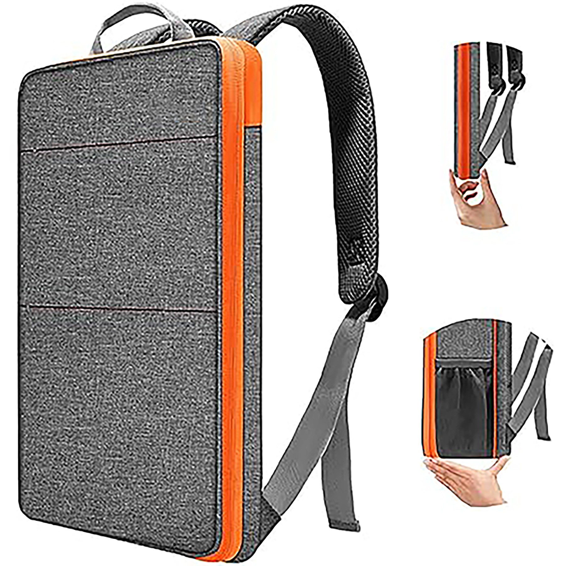 Slim & Expandable Laptop Backpack 4