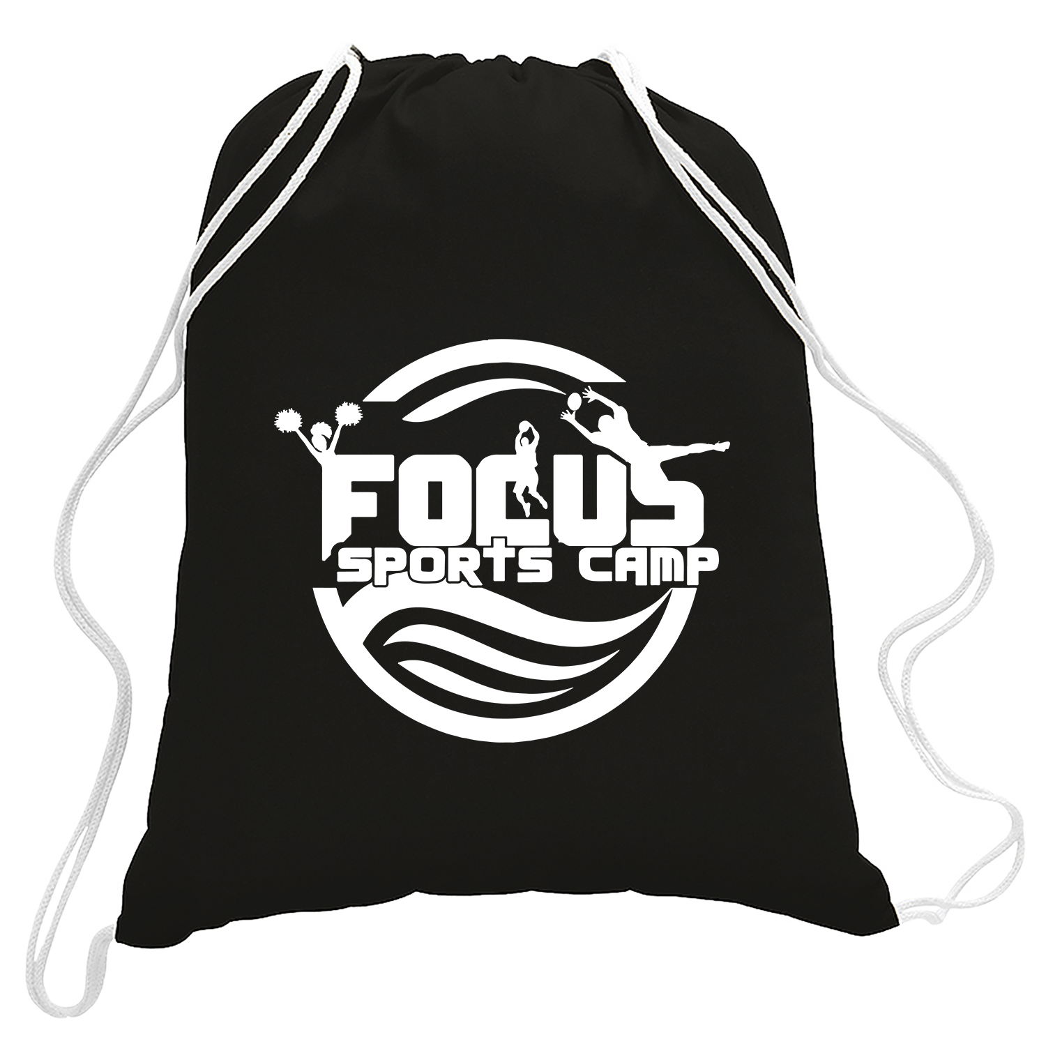 5.5 oz. Cotton Canvas Drawstring Backpack 13