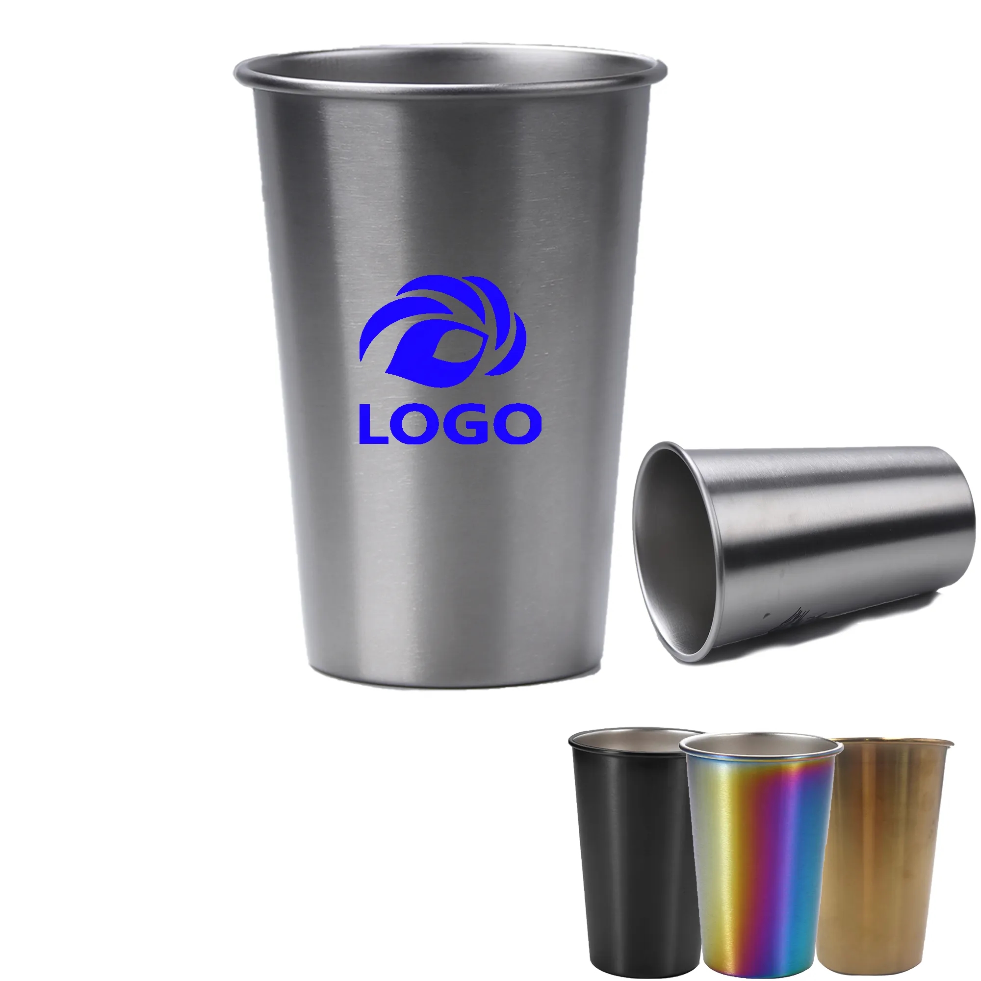 16oz Stainless Steel Pint Cup 6