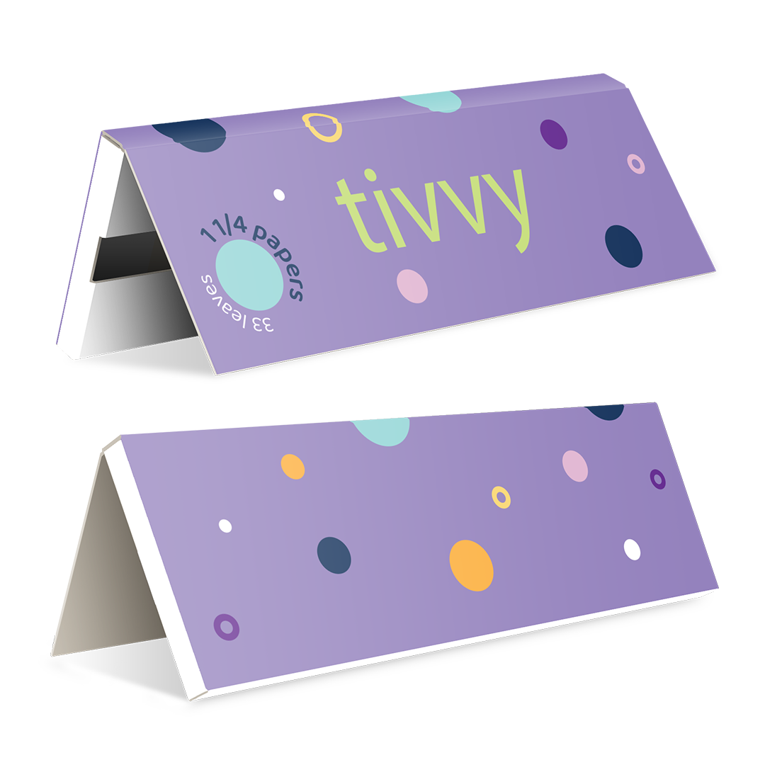 Hemp Rolling Papers – 1 1/4 – Quick Print 2