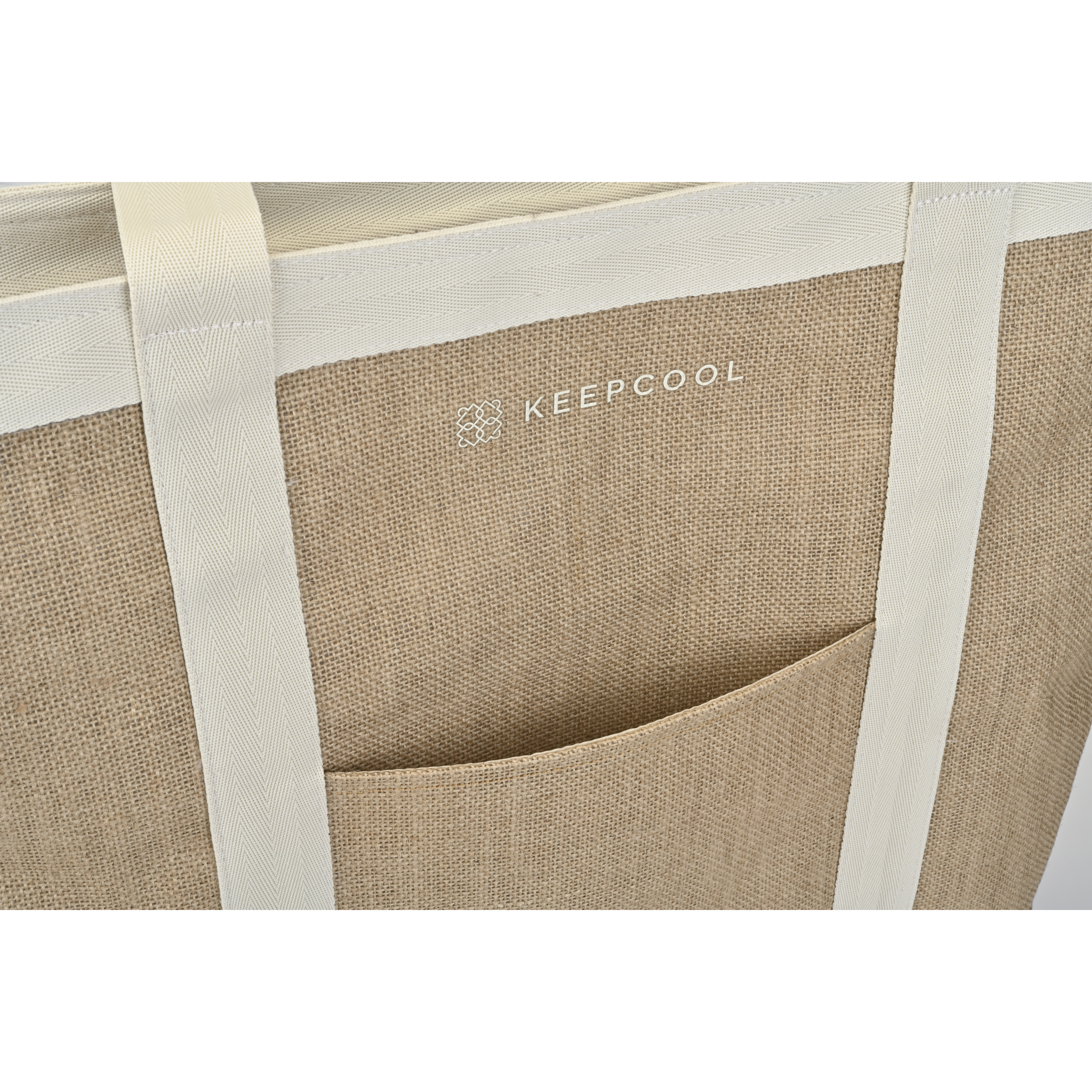 KEEPCOOL® Nairobi Jute Shopper Cooler 16