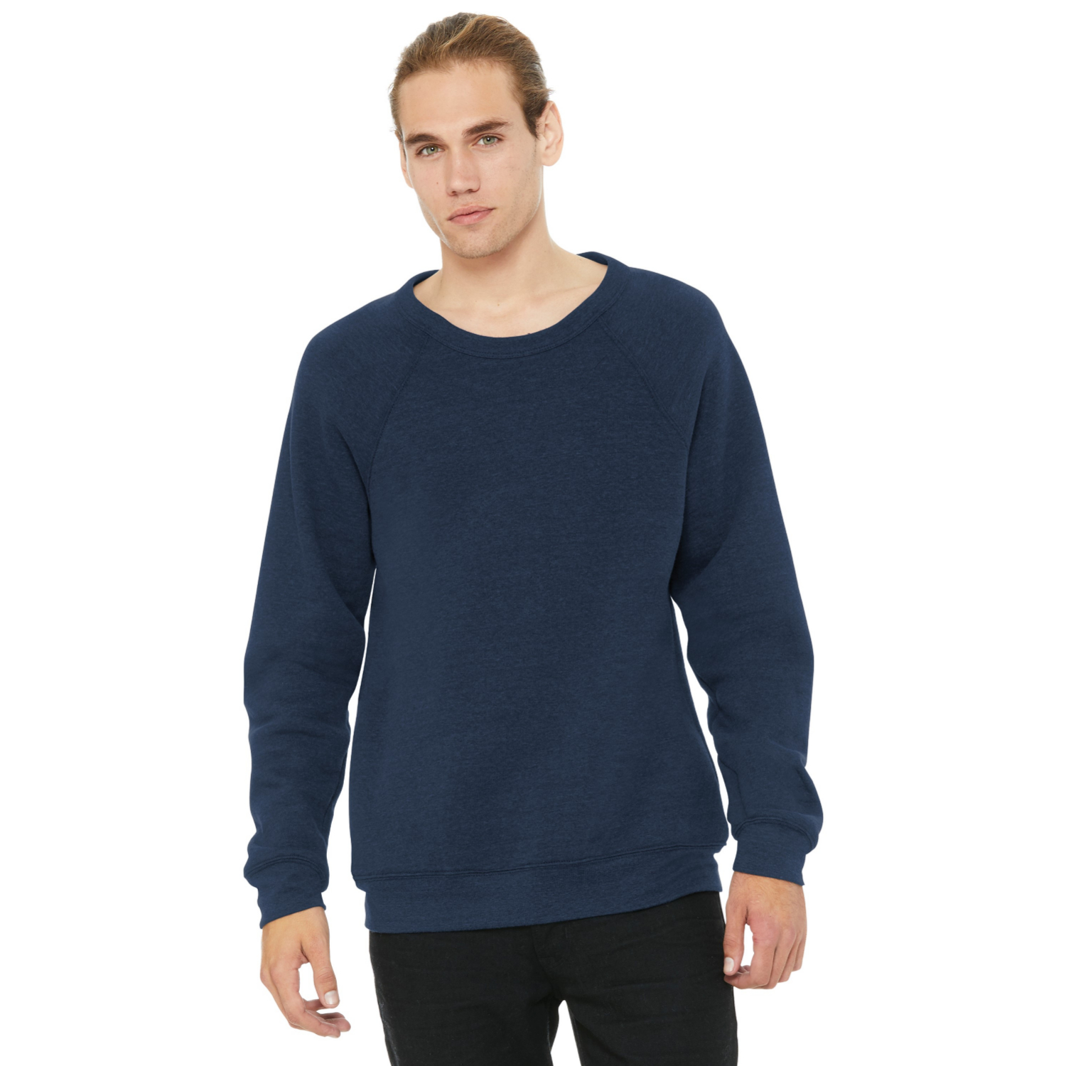 BELLA+CANVAS Unisex Sponge Fleece Raglan Sweatshirt 7 oz. 2