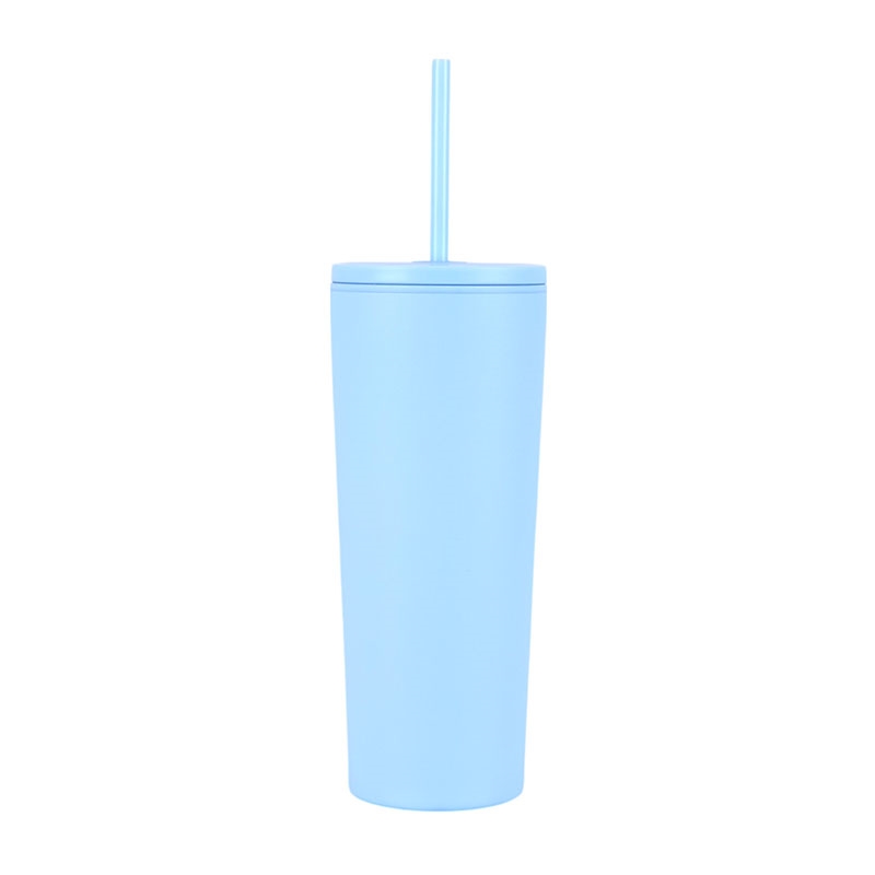 Bayard 24 oz. Double Wall Steel/PP Liner Straw Tumbler 75