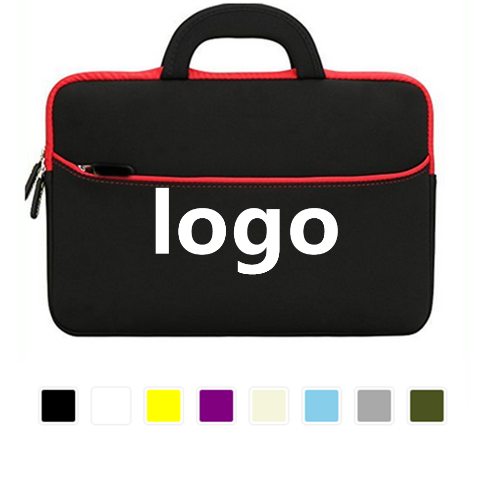Laptop Sleeve Bag With Zipper Closure And Front Pocket 5