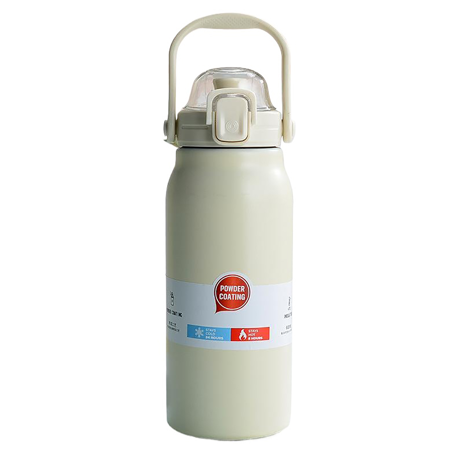 43oz Stainless Steel Insulated Water Bottle w/ Straw 4