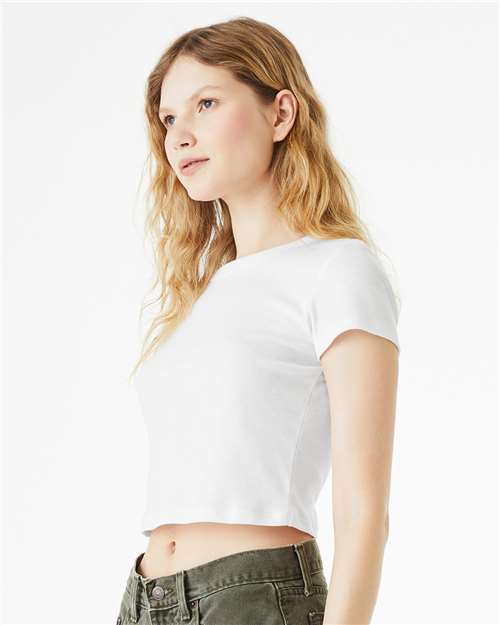 Women's Micro Rib Baby Tee - 1010 5