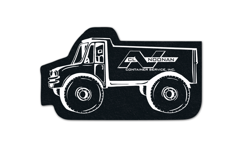 Dump Truck Flat Tire Coaster