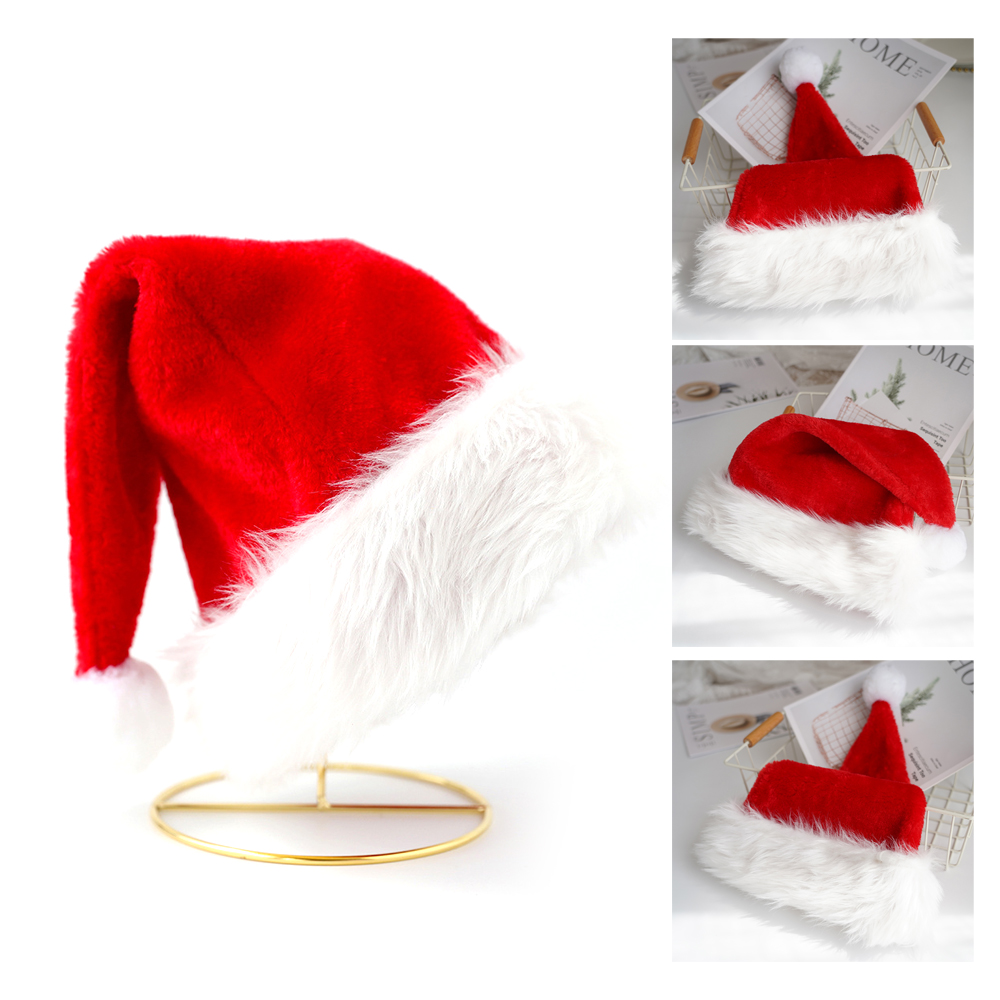 Plush Christmas Santa Hat