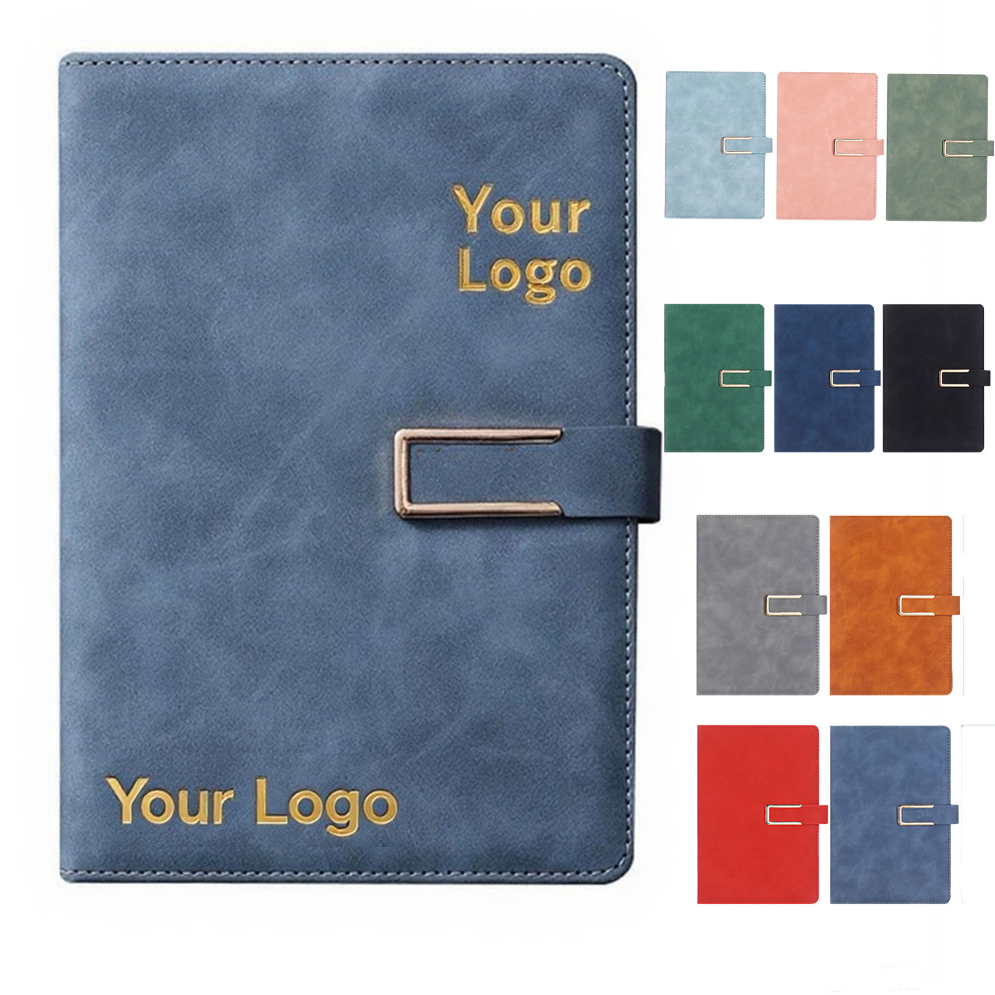 PU Leather Buckle Notebook 5