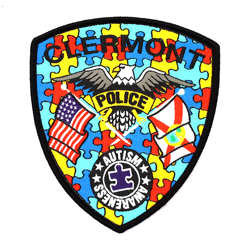 Custom Woven Patches 4" 4