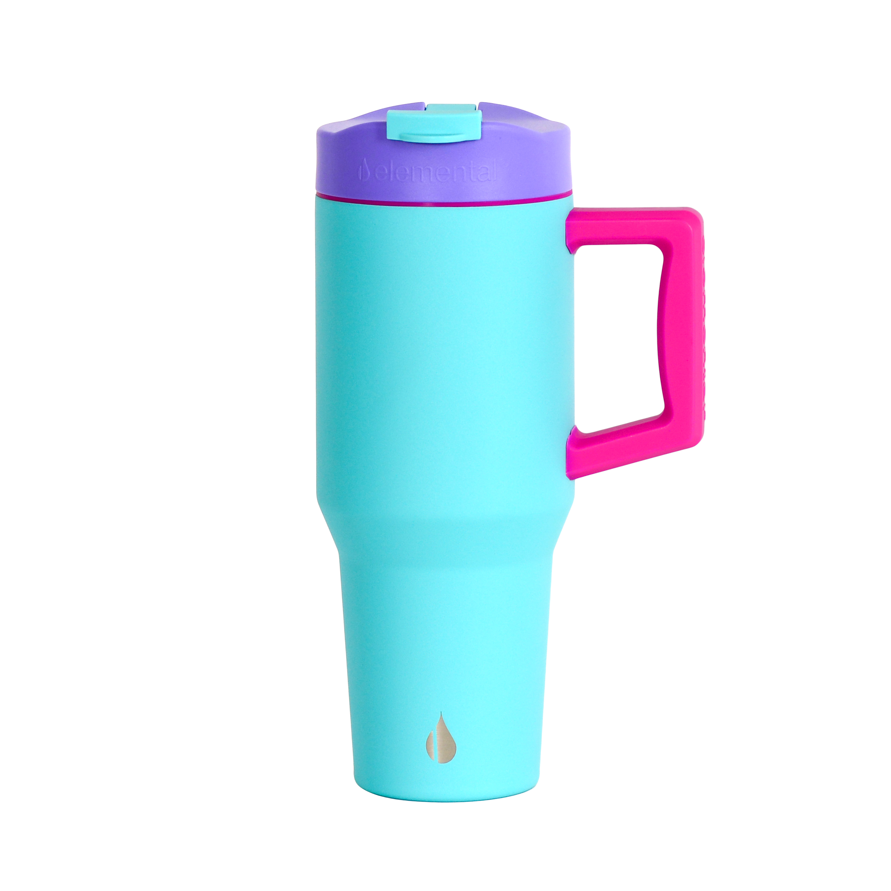 Elemental® Commuter 32oz Stainless Steel Tumbler with Handle and Dual-Function Lid 22