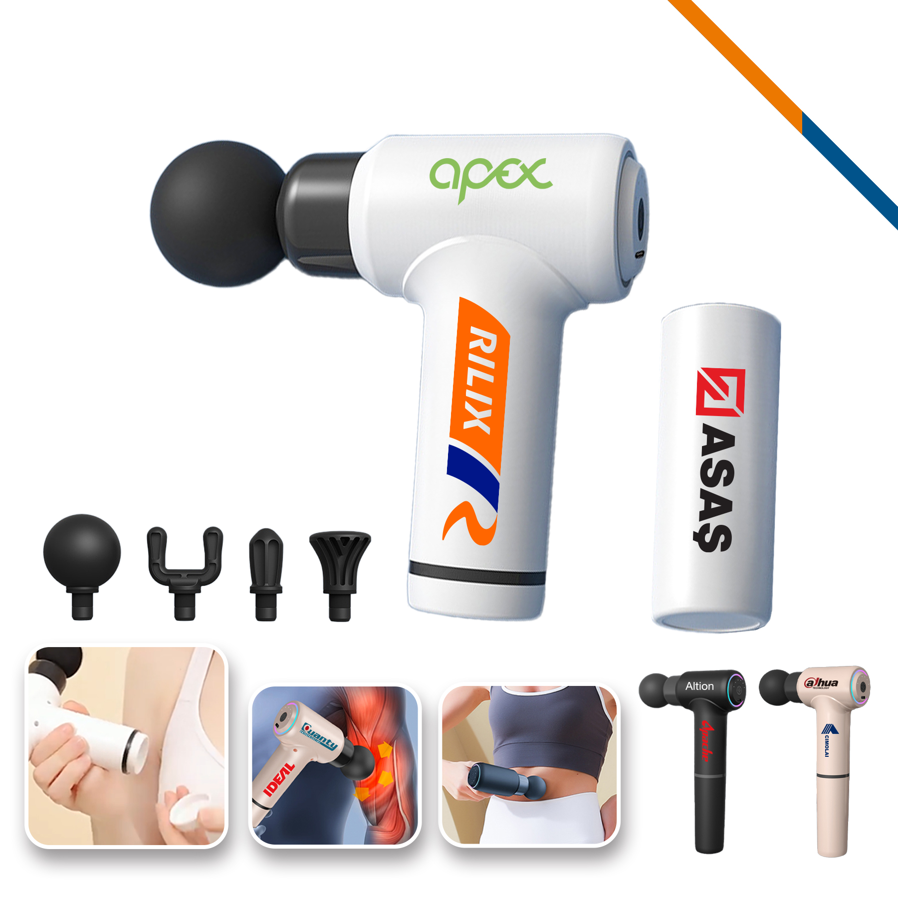 Griplex Expandable Massage Gun 6
