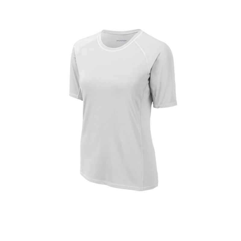 Sport-Tek Women's Rashguard Tee. 1
