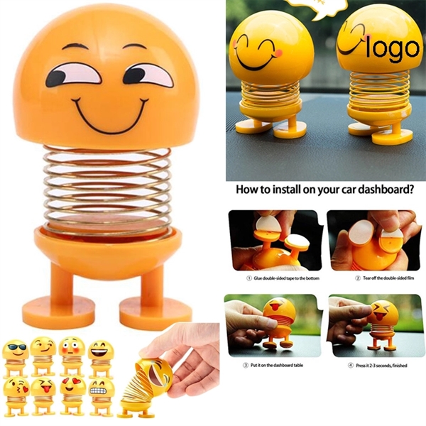 Emoji Shaking Head Doll