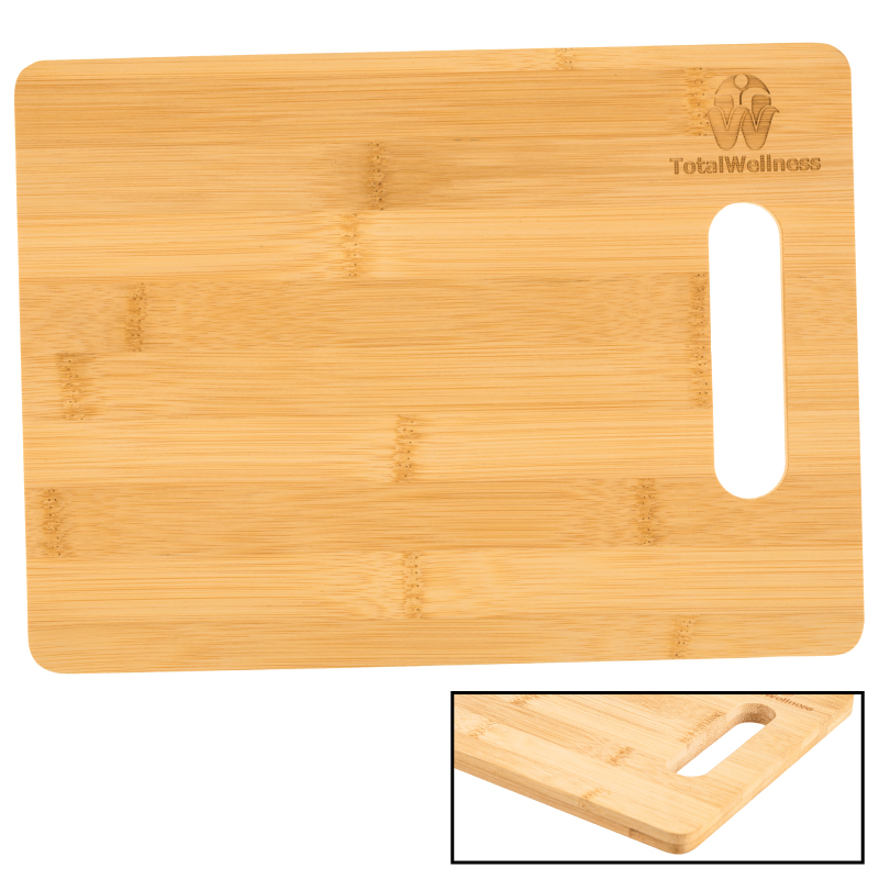 ON SALE! Large Bamboo Cutting Board w/ Handle