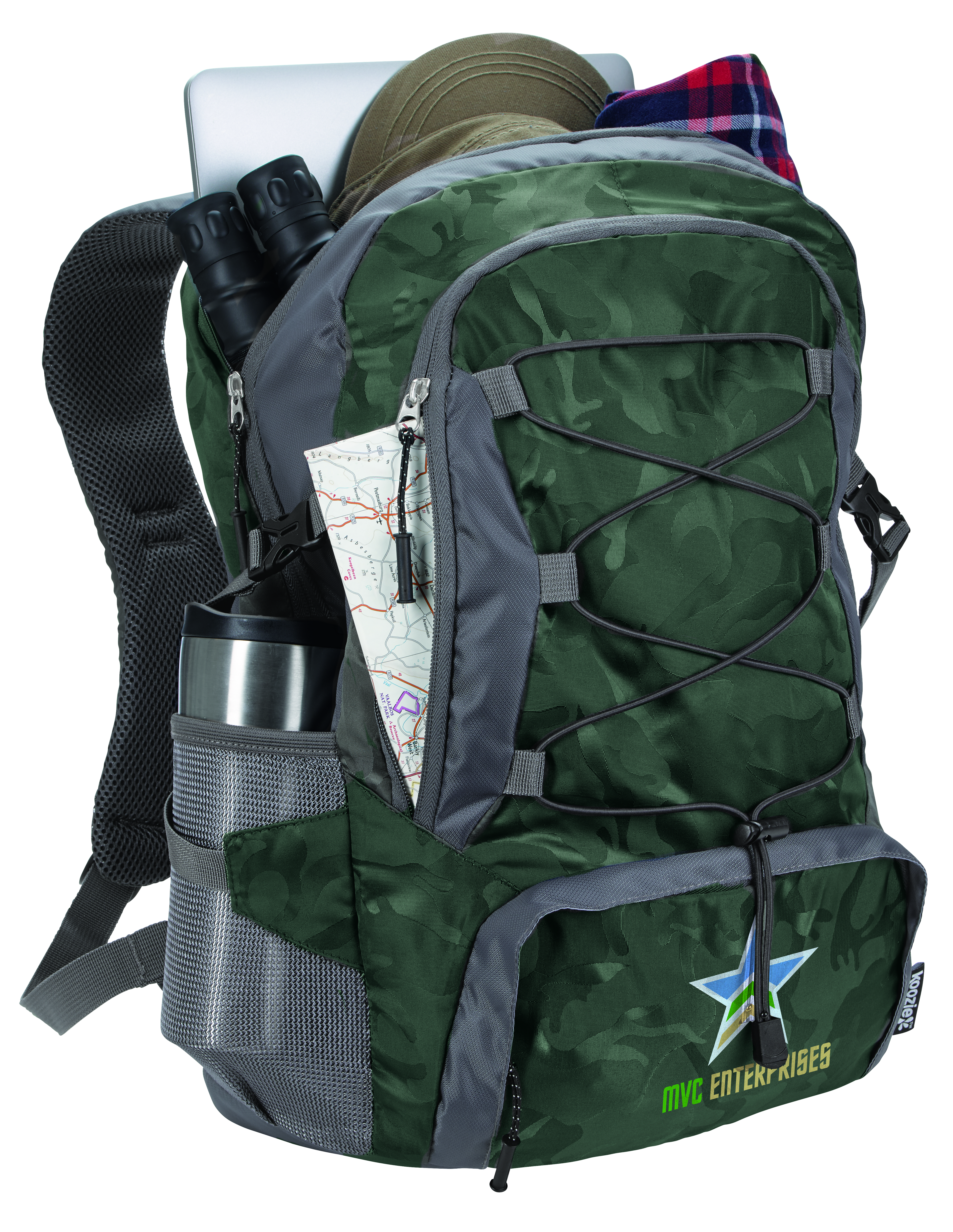 Koozie Wanderer Camo 25L Daypack