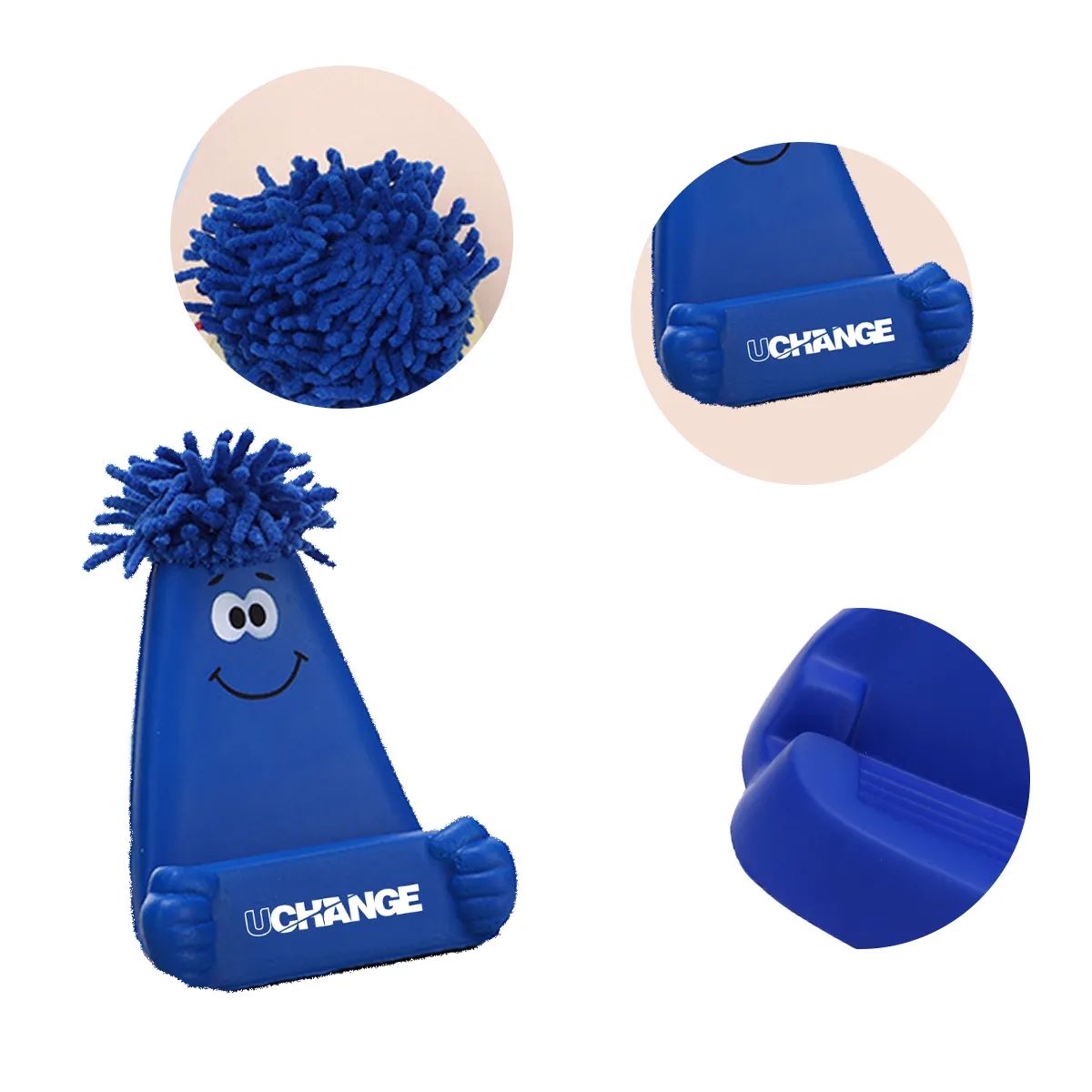 Foam Stress Reliever Phone Stand Assorted Colors 5