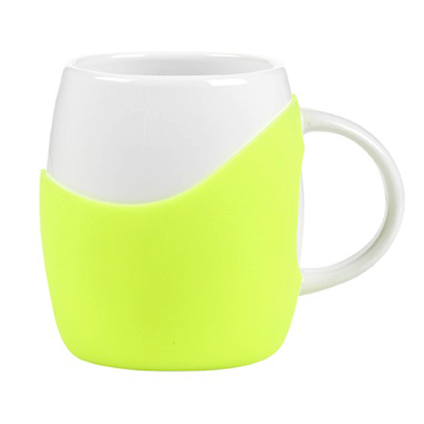 14 oz Rotunda with Silicone Band Mug 43