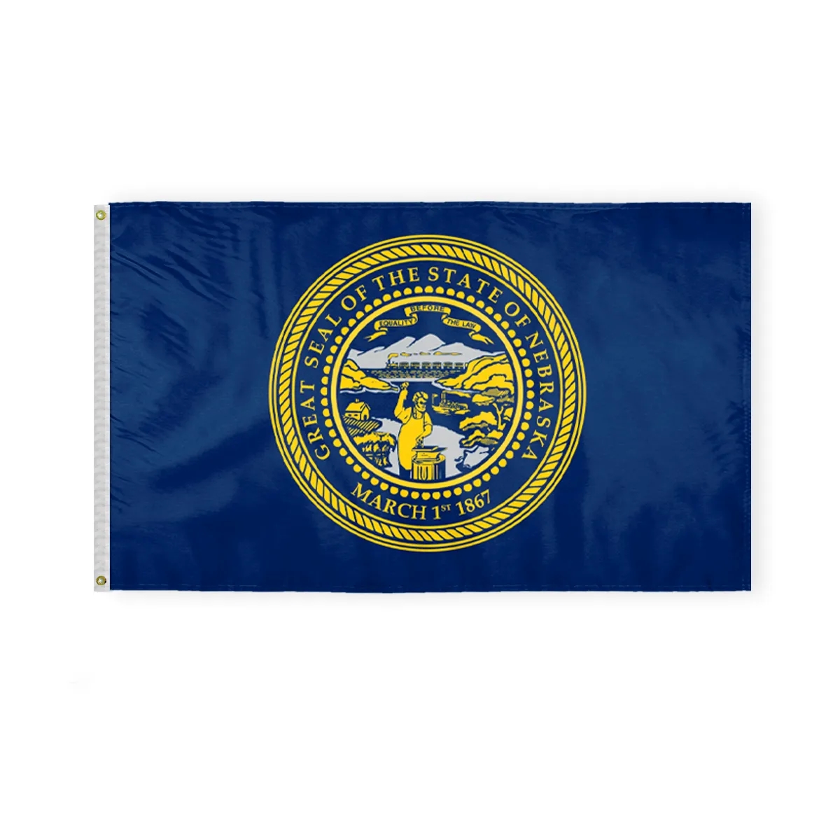 3'x5' Nebraska ePoly Printed Flags 2