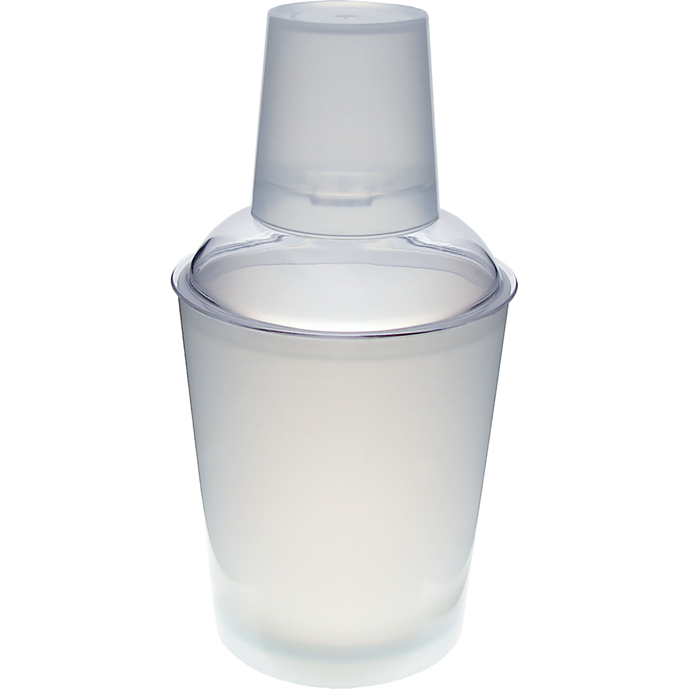 12oz 3 Piece Plastic Cocktail Shaker 12