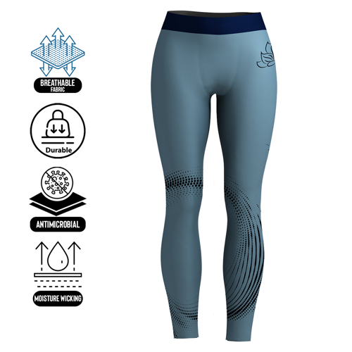 Women's Premium Quality Sublimation Yoga Pants - 250G 6