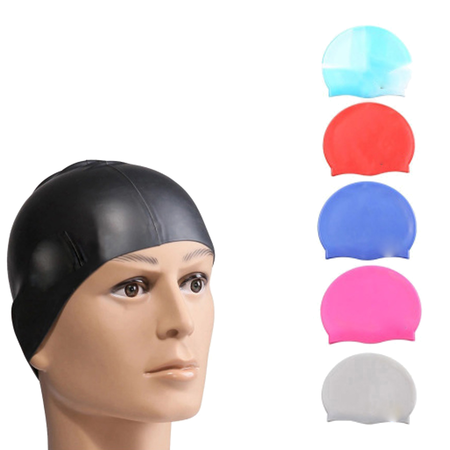 Silicone Swimming Cap 1