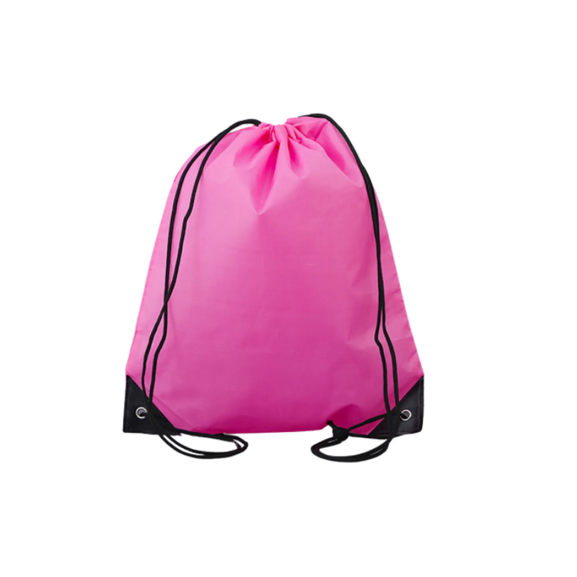 210D Polyester Drawstring Sports Backpack 14