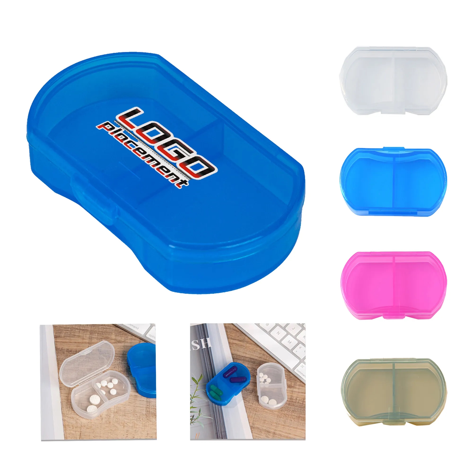 Plastic Pill Storage Box
