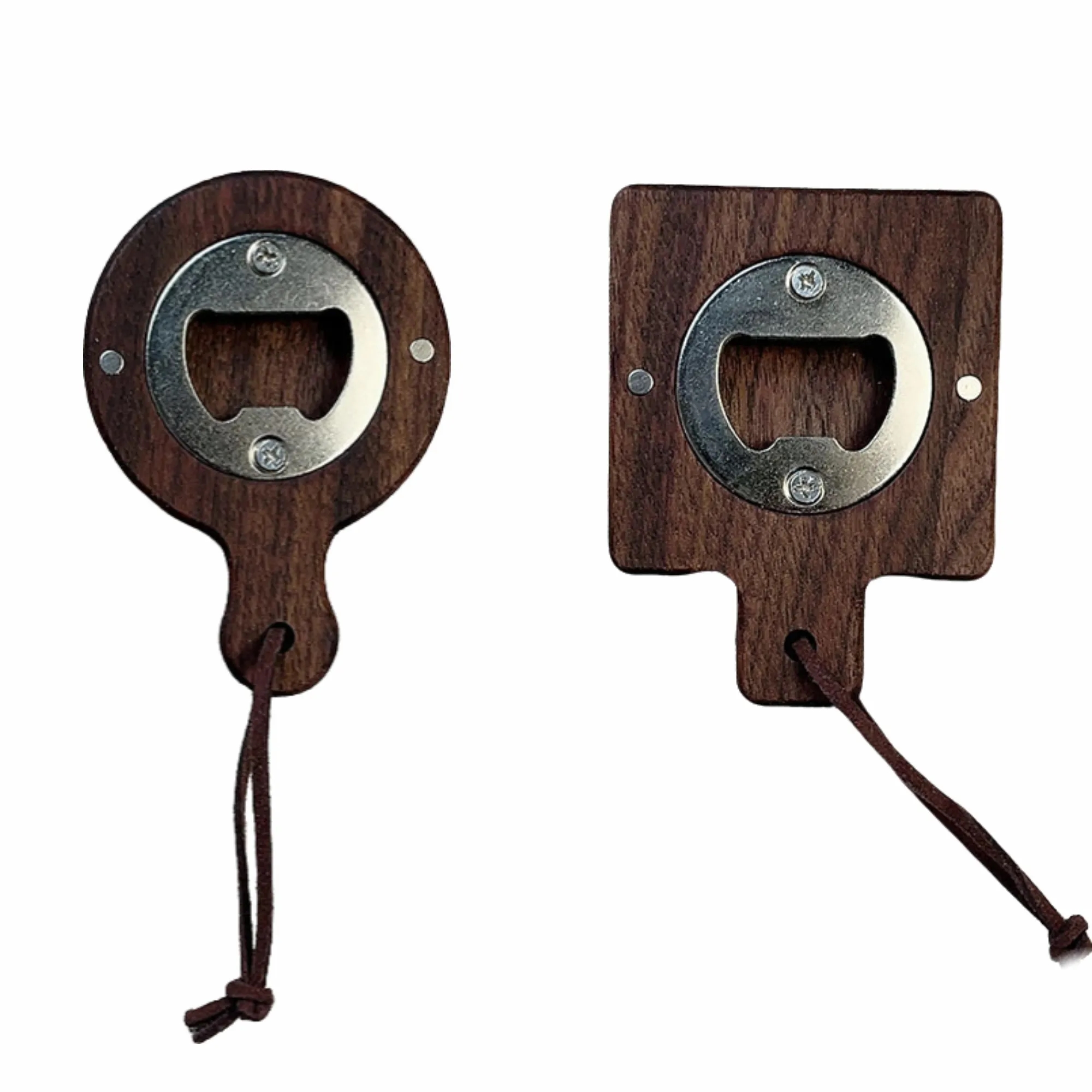 Natural Wood Magnetic Bottle Opener 2