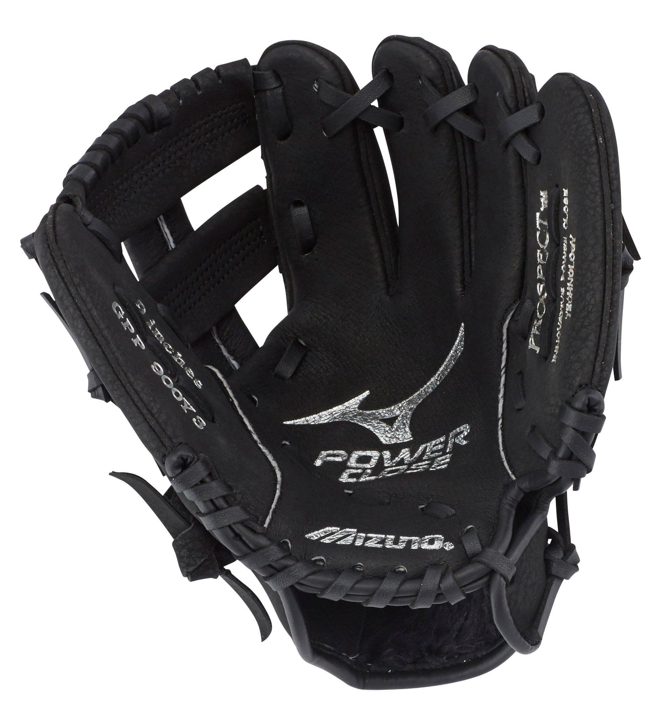 Prospect Series PowerClose Baseball Glove 9", T Web, Full Grain Pigskin 3