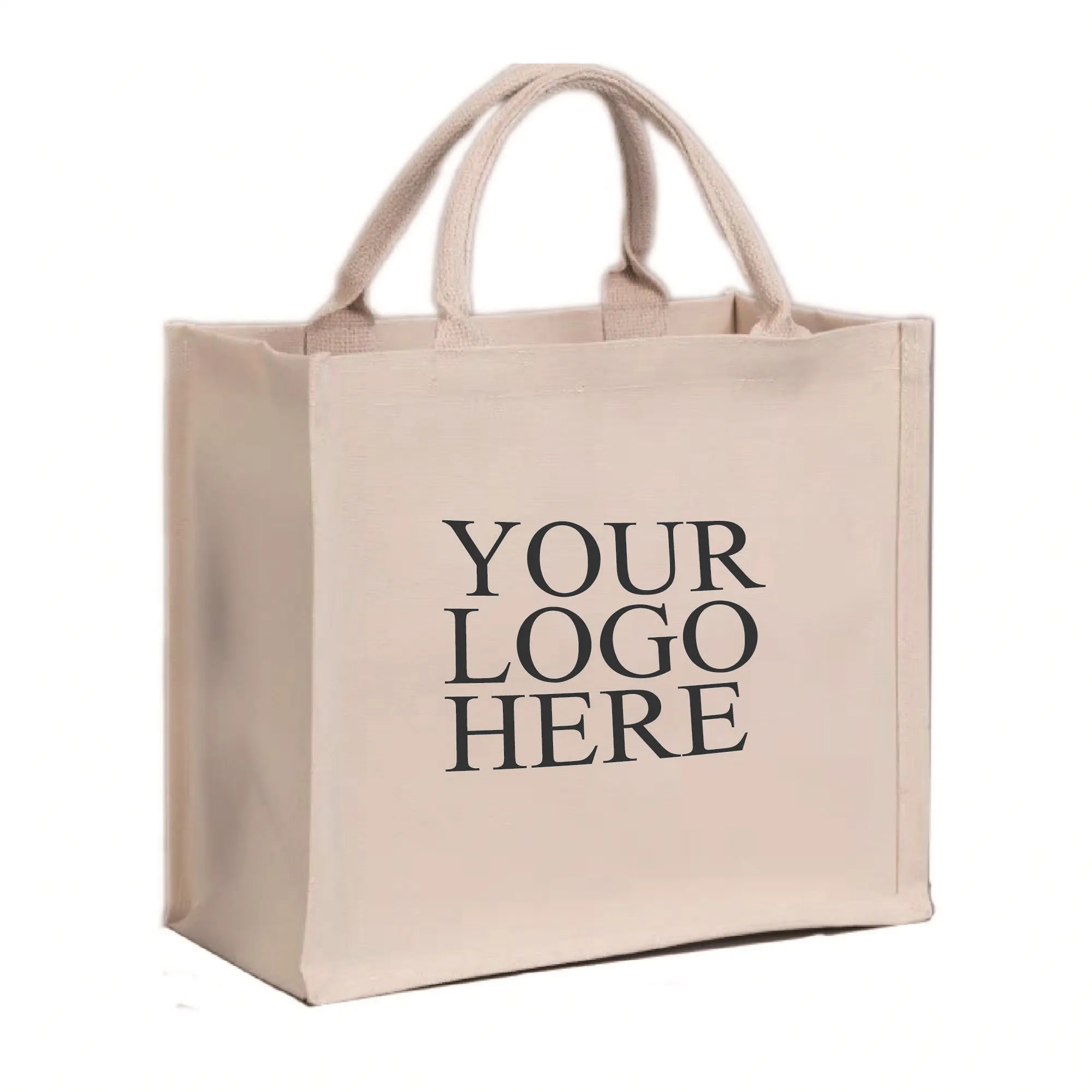 Full Color Customized Canvas Tote Bags, custom tote bag with logo imprint 2