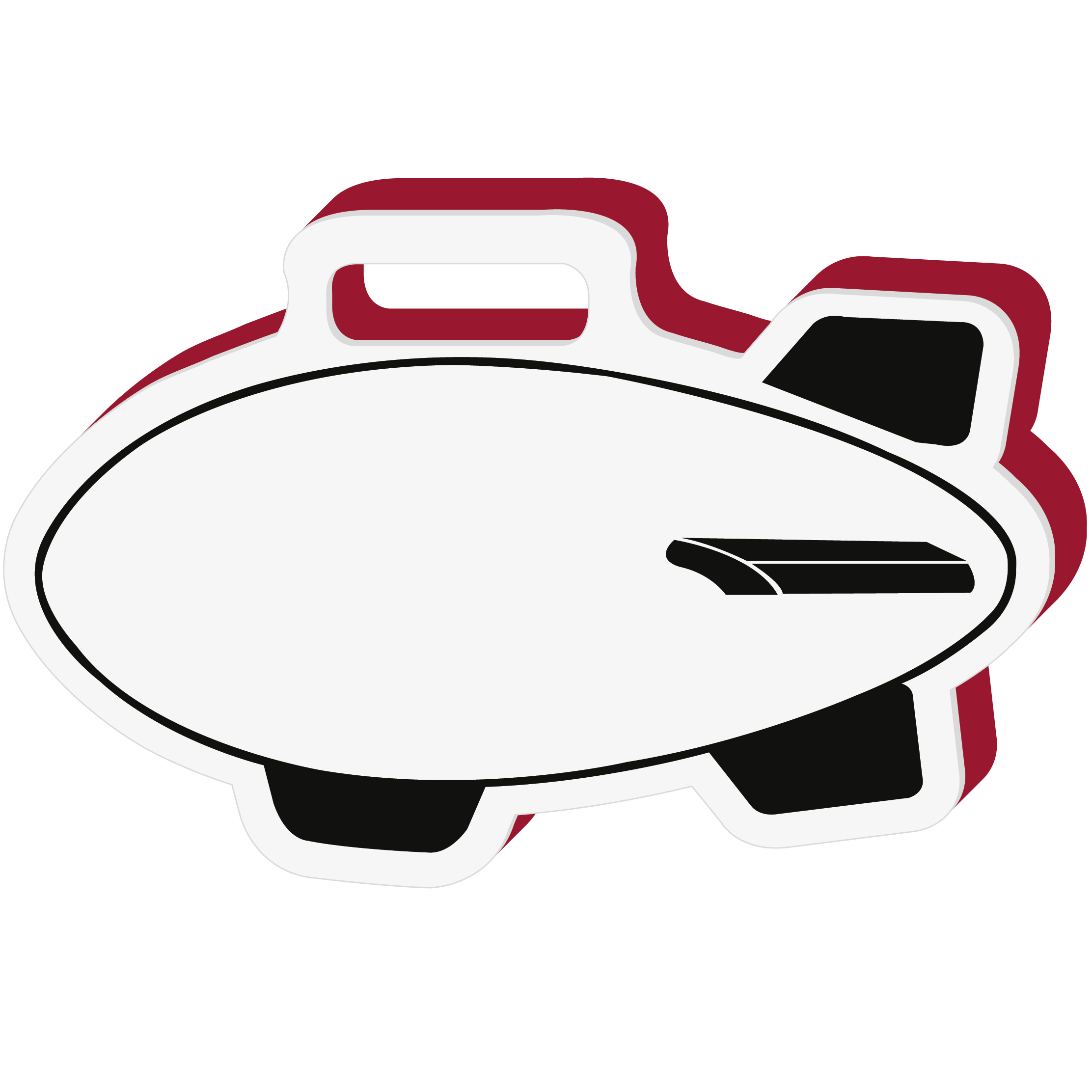 Dirigible Airship Sandwich Cushion 29